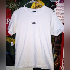 Mister Tee Off White Rep Men’s size Large